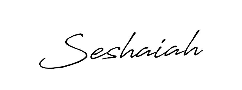 The best way (Antro_Vectra_Bolder) to make a short signature is to pick only two or three words in your name. The name Seshaiah include a total of six letters. For converting this name. Seshaiah signature style 7 images and pictures png