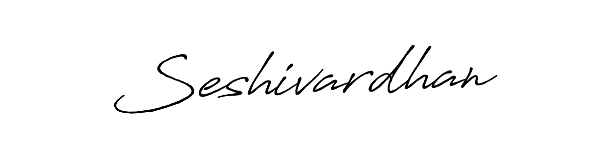 Seshivardhan stylish signature style. Best Handwritten Sign (Antro_Vectra_Bolder) for my name. Handwritten Signature Collection Ideas for my name Seshivardhan. Seshivardhan signature style 7 images and pictures png