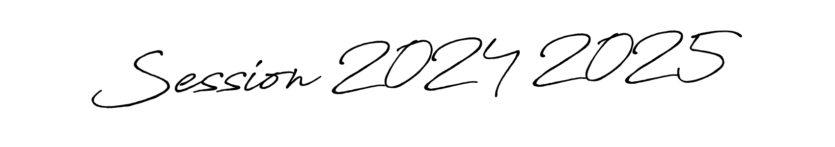 How to make Session 2024 2025 name signature. Use Antro_Vectra_Bolder style for creating short signs online. This is the latest handwritten sign. Session 2024 2025 signature style 7 images and pictures png