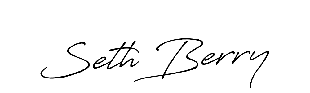 Also You can easily find your signature by using the search form. We will create Seth Berry name handwritten signature images for you free of cost using Antro_Vectra_Bolder sign style. Seth Berry signature style 7 images and pictures png