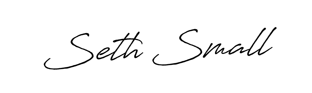 You should practise on your own different ways (Antro_Vectra_Bolder) to write your name (Seth Small) in signature. don't let someone else do it for you. Seth Small signature style 7 images and pictures png