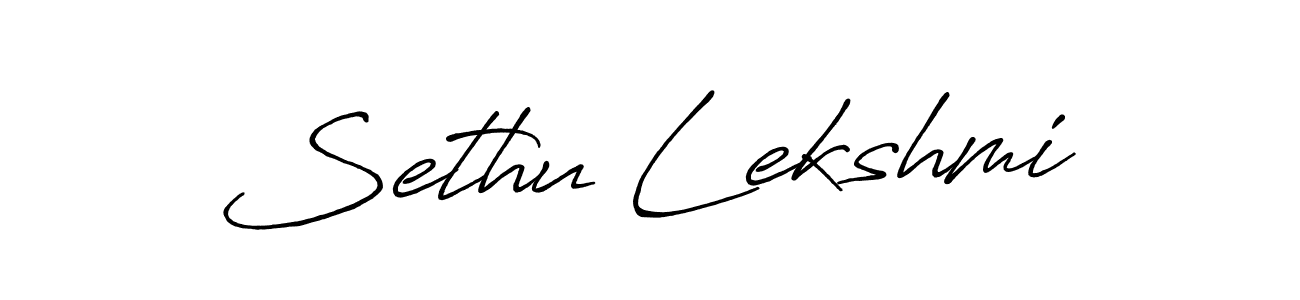 How to Draw Sethu Lekshmi signature style? Antro_Vectra_Bolder is a latest design signature styles for name Sethu Lekshmi. Sethu Lekshmi signature style 7 images and pictures png