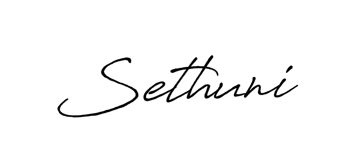 Make a short Sethuni signature style. Manage your documents anywhere anytime using Antro_Vectra_Bolder. Create and add eSignatures, submit forms, share and send files easily. Sethuni signature style 7 images and pictures png