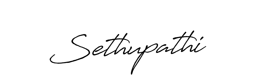 Sethupathi stylish signature style. Best Handwritten Sign (Antro_Vectra_Bolder) for my name. Handwritten Signature Collection Ideas for my name Sethupathi. Sethupathi signature style 7 images and pictures png