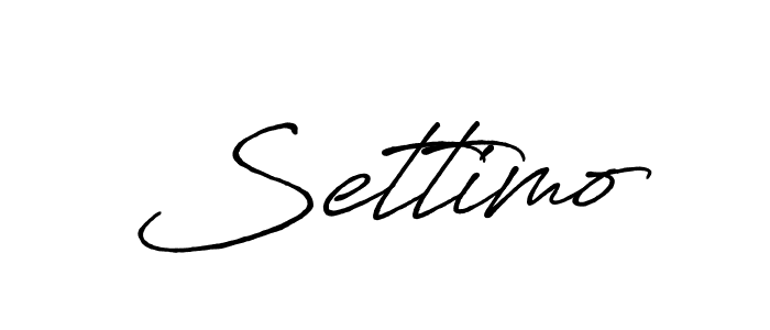Make a short Settimo signature style. Manage your documents anywhere anytime using Antro_Vectra_Bolder. Create and add eSignatures, submit forms, share and send files easily. Settimo signature style 7 images and pictures png