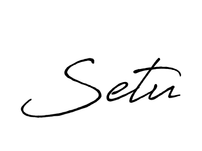 It looks lik you need a new signature style for name Setu. Design unique handwritten (Antro_Vectra_Bolder) signature with our free signature maker in just a few clicks. Setu signature style 7 images and pictures png