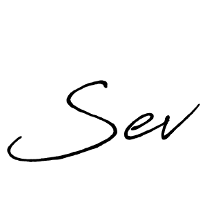 Antro_Vectra_Bolder is a professional signature style that is perfect for those who want to add a touch of class to their signature. It is also a great choice for those who want to make their signature more unique. Get Sev name to fancy signature for free. Sev signature style 7 images and pictures png