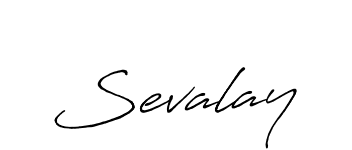 Use a signature maker to create a handwritten signature online. With this signature software, you can design (Antro_Vectra_Bolder) your own signature for name Sevalay. Sevalay signature style 7 images and pictures png