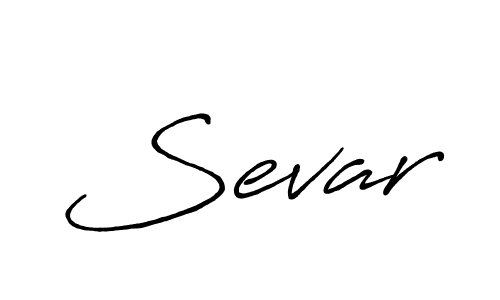 if you are searching for the best signature style for your name Sevar. so please give up your signature search. here we have designed multiple signature styles  using Antro_Vectra_Bolder. Sevar signature style 7 images and pictures png