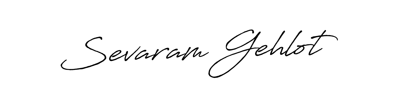 It looks lik you need a new signature style for name Sevaram Gehlot. Design unique handwritten (Antro_Vectra_Bolder) signature with our free signature maker in just a few clicks. Sevaram Gehlot signature style 7 images and pictures png