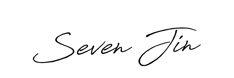 Also You can easily find your signature by using the search form. We will create Seven Jin name handwritten signature images for you free of cost using Antro_Vectra_Bolder sign style. Seven Jin signature style 7 images and pictures png