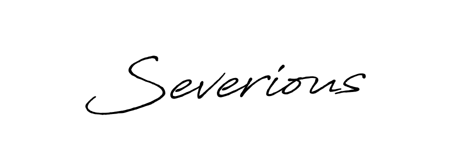 How to make Severious name signature. Use Antro_Vectra_Bolder style for creating short signs online. This is the latest handwritten sign. Severious signature style 7 images and pictures png