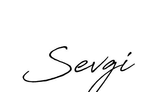 Antro_Vectra_Bolder is a professional signature style that is perfect for those who want to add a touch of class to their signature. It is also a great choice for those who want to make their signature more unique. Get Sevgi name to fancy signature for free. Sevgi signature style 7 images and pictures png