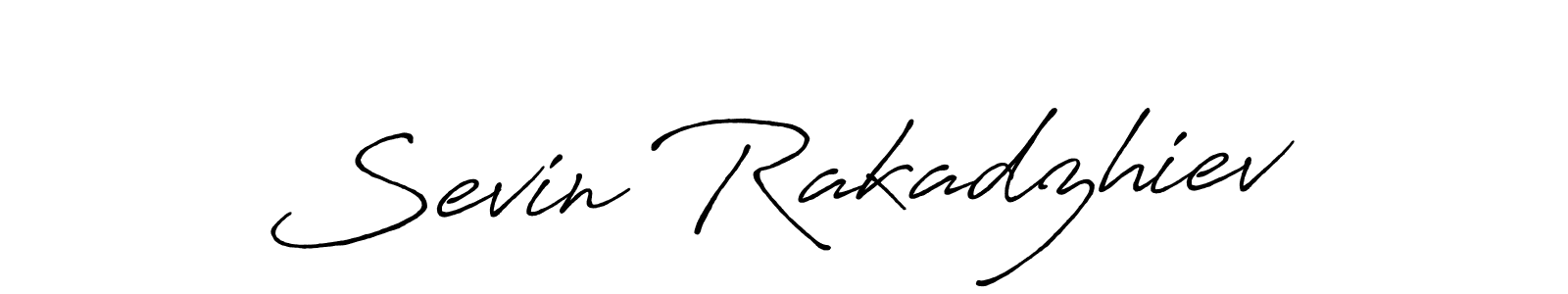 Make a beautiful signature design for name Sevin Rakadzhiev. Use this online signature maker to create a handwritten signature for free. Sevin Rakadzhiev signature style 7 images and pictures png