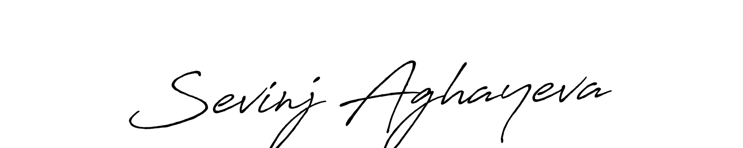 How to Draw Sevinj Aghayeva signature style? Antro_Vectra_Bolder is a latest design signature styles for name Sevinj Aghayeva. Sevinj Aghayeva signature style 7 images and pictures png