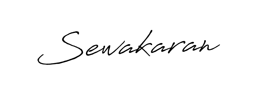 Use a signature maker to create a handwritten signature online. With this signature software, you can design (Antro_Vectra_Bolder) your own signature for name Sewakaran. Sewakaran signature style 7 images and pictures png