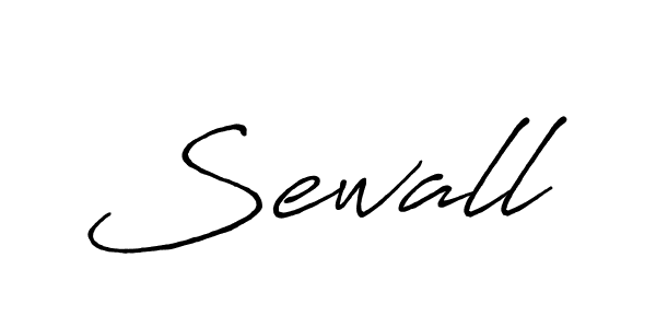 It looks lik you need a new signature style for name Sewall. Design unique handwritten (Antro_Vectra_Bolder) signature with our free signature maker in just a few clicks. Sewall signature style 7 images and pictures png