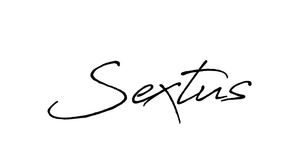 if you are searching for the best signature style for your name Sextus. so please give up your signature search. here we have designed multiple signature styles  using Antro_Vectra_Bolder. Sextus signature style 7 images and pictures png