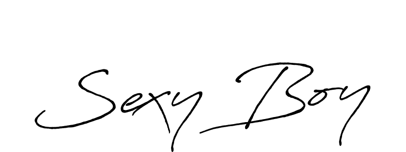 if you are searching for the best signature style for your name Sexy Boy. so please give up your signature search. here we have designed multiple signature styles  using Antro_Vectra_Bolder. Sexy Boy signature style 7 images and pictures png