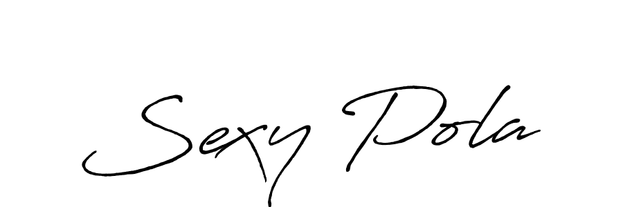 Make a beautiful signature design for name Sexy Pola. Use this online signature maker to create a handwritten signature for free. Sexy Pola signature style 7 images and pictures png