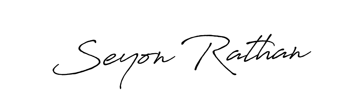 You should practise on your own different ways (Antro_Vectra_Bolder) to write your name (Seyon Rathan) in signature. don't let someone else do it for you. Seyon Rathan signature style 7 images and pictures png