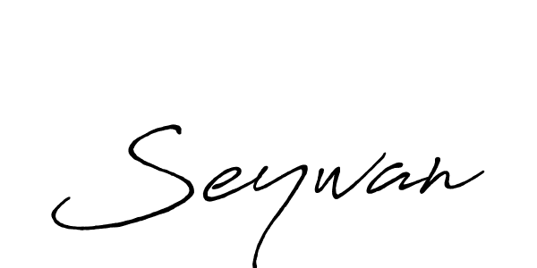 Also we have Seywan name is the best signature style. Create professional handwritten signature collection using Antro_Vectra_Bolder autograph style. Seywan signature style 7 images and pictures png