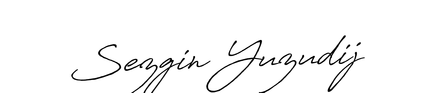 Similarly Antro_Vectra_Bolder is the best handwritten signature design. Signature creator online .You can use it as an online autograph creator for name Sezgin Yuzudij. Sezgin Yuzudij signature style 7 images and pictures png