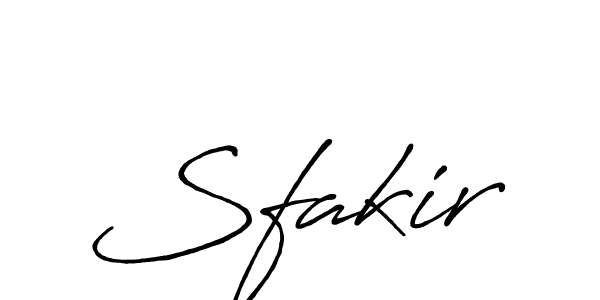 The best way (Antro_Vectra_Bolder) to make a short signature is to pick only two or three words in your name. The name Sfakir include a total of six letters. For converting this name. Sfakir signature style 7 images and pictures png