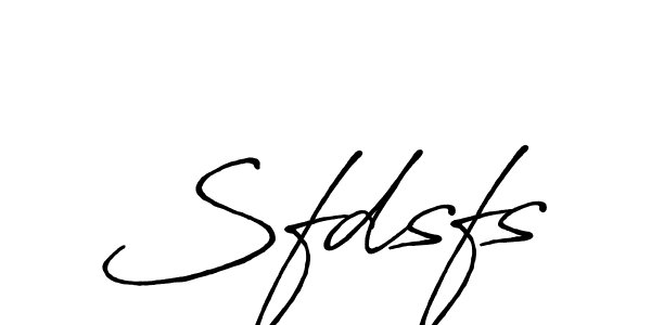 How to make Sfdsfs signature? Antro_Vectra_Bolder is a professional autograph style. Create handwritten signature for Sfdsfs name. Sfdsfs signature style 7 images and pictures png