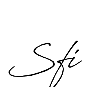 How to Draw Sfi signature style? Antro_Vectra_Bolder is a latest design signature styles for name Sfi. Sfi signature style 7 images and pictures png