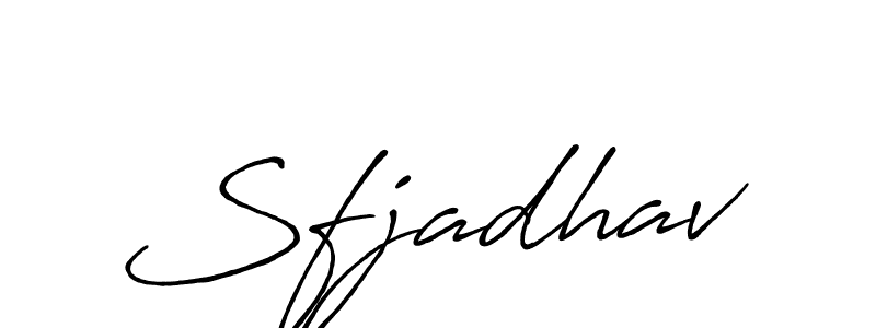 Best and Professional Signature Style for Sfjadhav. Antro_Vectra_Bolder Best Signature Style Collection. Sfjadhav signature style 7 images and pictures png