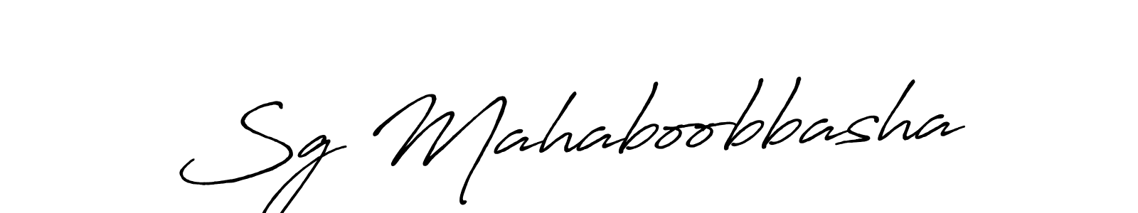 You can use this online signature creator to create a handwritten signature for the name Sg Mahaboobbasha. This is the best online autograph maker. Sg Mahaboobbasha signature style 7 images and pictures png