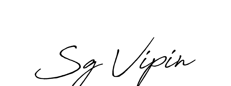 Best and Professional Signature Style for Sg Vipin. Antro_Vectra_Bolder Best Signature Style Collection. Sg Vipin signature style 7 images and pictures png