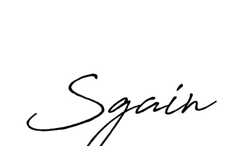 Make a beautiful signature design for name Sgain. Use this online signature maker to create a handwritten signature for free. Sgain signature style 7 images and pictures png