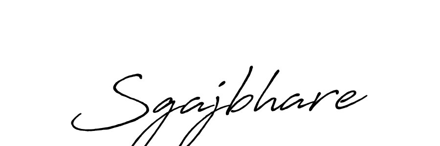The best way (Antro_Vectra_Bolder) to make a short signature is to pick only two or three words in your name. The name Sgajbhare include a total of six letters. For converting this name. Sgajbhare signature style 7 images and pictures png