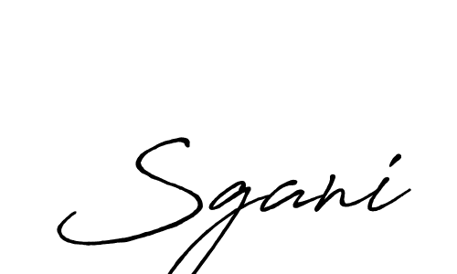 Antro_Vectra_Bolder is a professional signature style that is perfect for those who want to add a touch of class to their signature. It is also a great choice for those who want to make their signature more unique. Get Sgani name to fancy signature for free. Sgani signature style 7 images and pictures png
