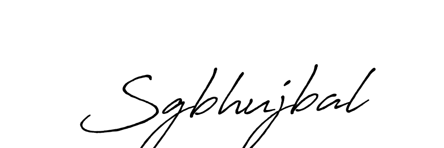 Antro_Vectra_Bolder is a professional signature style that is perfect for those who want to add a touch of class to their signature. It is also a great choice for those who want to make their signature more unique. Get Sgbhujbal name to fancy signature for free. Sgbhujbal signature style 7 images and pictures png