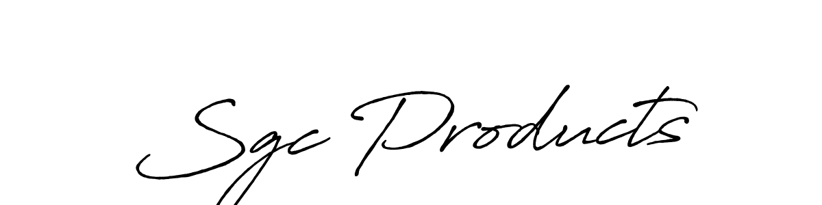 Check out images of Autograph of Sgc Products name. Actor Sgc Products Signature Style. Antro_Vectra_Bolder is a professional sign style online. Sgc Products signature style 7 images and pictures png