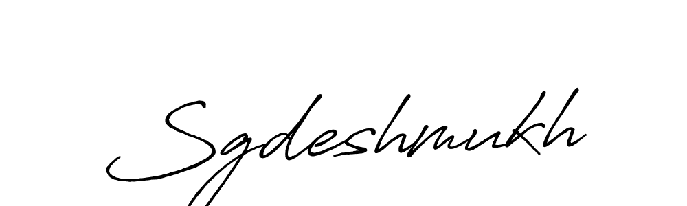 Use a signature maker to create a handwritten signature online. With this signature software, you can design (Antro_Vectra_Bolder) your own signature for name Sgdeshmukh. Sgdeshmukh signature style 7 images and pictures png