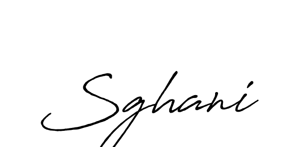 You should practise on your own different ways (Antro_Vectra_Bolder) to write your name (Sghani) in signature. don't let someone else do it for you. Sghani signature style 7 images and pictures png