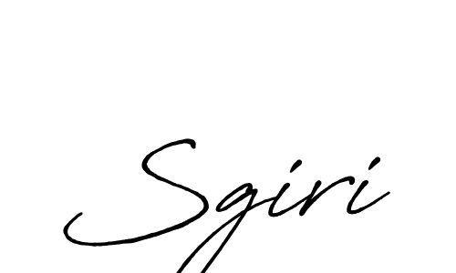 Similarly Antro_Vectra_Bolder is the best handwritten signature design. Signature creator online .You can use it as an online autograph creator for name Sgiri. Sgiri signature style 7 images and pictures png