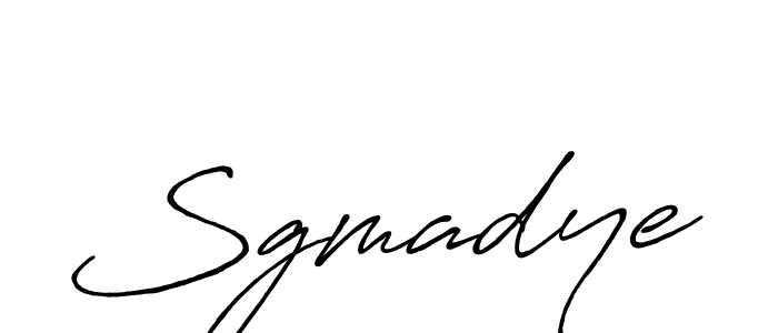 if you are searching for the best signature style for your name Sgmadye. so please give up your signature search. here we have designed multiple signature styles  using Antro_Vectra_Bolder. Sgmadye signature style 7 images and pictures png