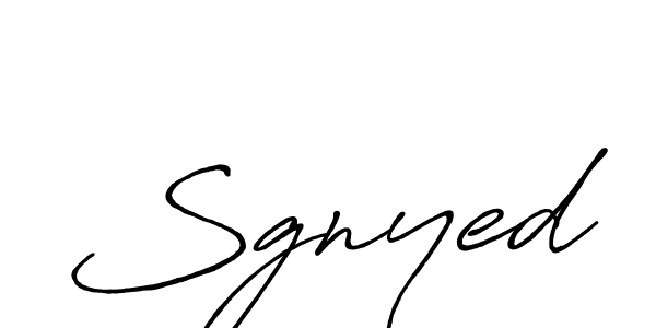 Antro_Vectra_Bolder is a professional signature style that is perfect for those who want to add a touch of class to their signature. It is also a great choice for those who want to make their signature more unique. Get Sgnyed name to fancy signature for free. Sgnyed signature style 7 images and pictures png