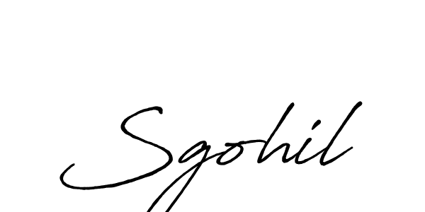 Antro_Vectra_Bolder is a professional signature style that is perfect for those who want to add a touch of class to their signature. It is also a great choice for those who want to make their signature more unique. Get Sgohil name to fancy signature for free. Sgohil signature style 7 images and pictures png