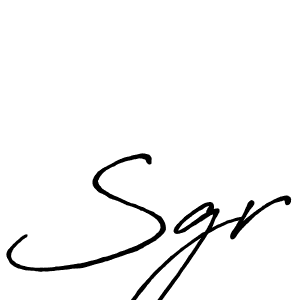 Antro_Vectra_Bolder is a professional signature style that is perfect for those who want to add a touch of class to their signature. It is also a great choice for those who want to make their signature more unique. Get Sgr name to fancy signature for free. Sgr signature style 7 images and pictures png