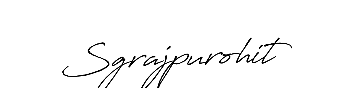 It looks lik you need a new signature style for name Sgrajpurohit. Design unique handwritten (Antro_Vectra_Bolder) signature with our free signature maker in just a few clicks. Sgrajpurohit signature style 7 images and pictures png