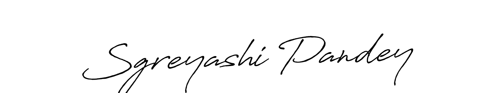 Make a beautiful signature design for name Sgreyashi Pandey. Use this online signature maker to create a handwritten signature for free. Sgreyashi Pandey signature style 7 images and pictures png