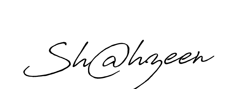 The best way (Antro_Vectra_Bolder) to make a short signature is to pick only two or three words in your name. The name Sh@hzeen include a total of six letters. For converting this name. Sh@hzeen signature style 7 images and pictures png