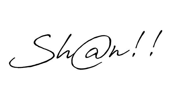 if you are searching for the best signature style for your name Sh@n!!. so please give up your signature search. here we have designed multiple signature styles  using Antro_Vectra_Bolder. Sh@n!! signature style 7 images and pictures png