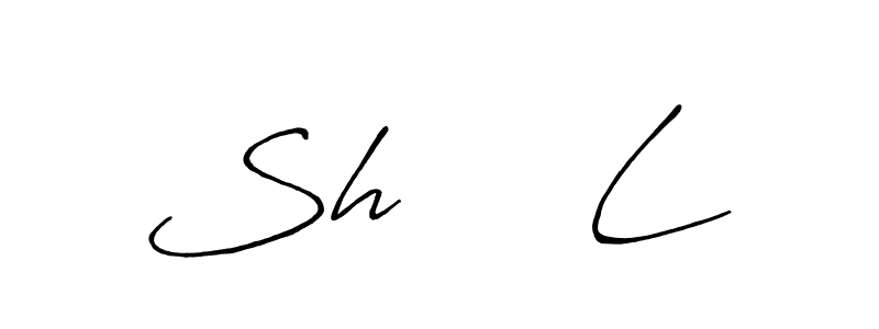 Also You can easily find your signature by using the search form. We will create Sh     L name handwritten signature images for you free of cost using Antro_Vectra_Bolder sign style. Sh     L signature style 7 images and pictures png